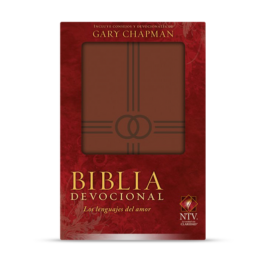 Biblia Devocional - Los lenguajes del amor NTV  (Duotono marrón)