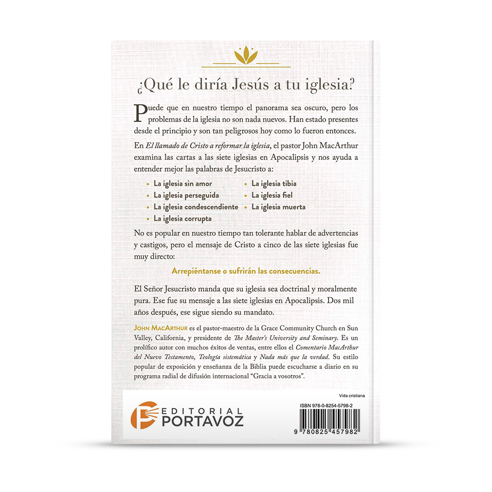 El llamado de Cristo a reformar la iglesia – John MacArthur – libro cristiano en español – foto 2