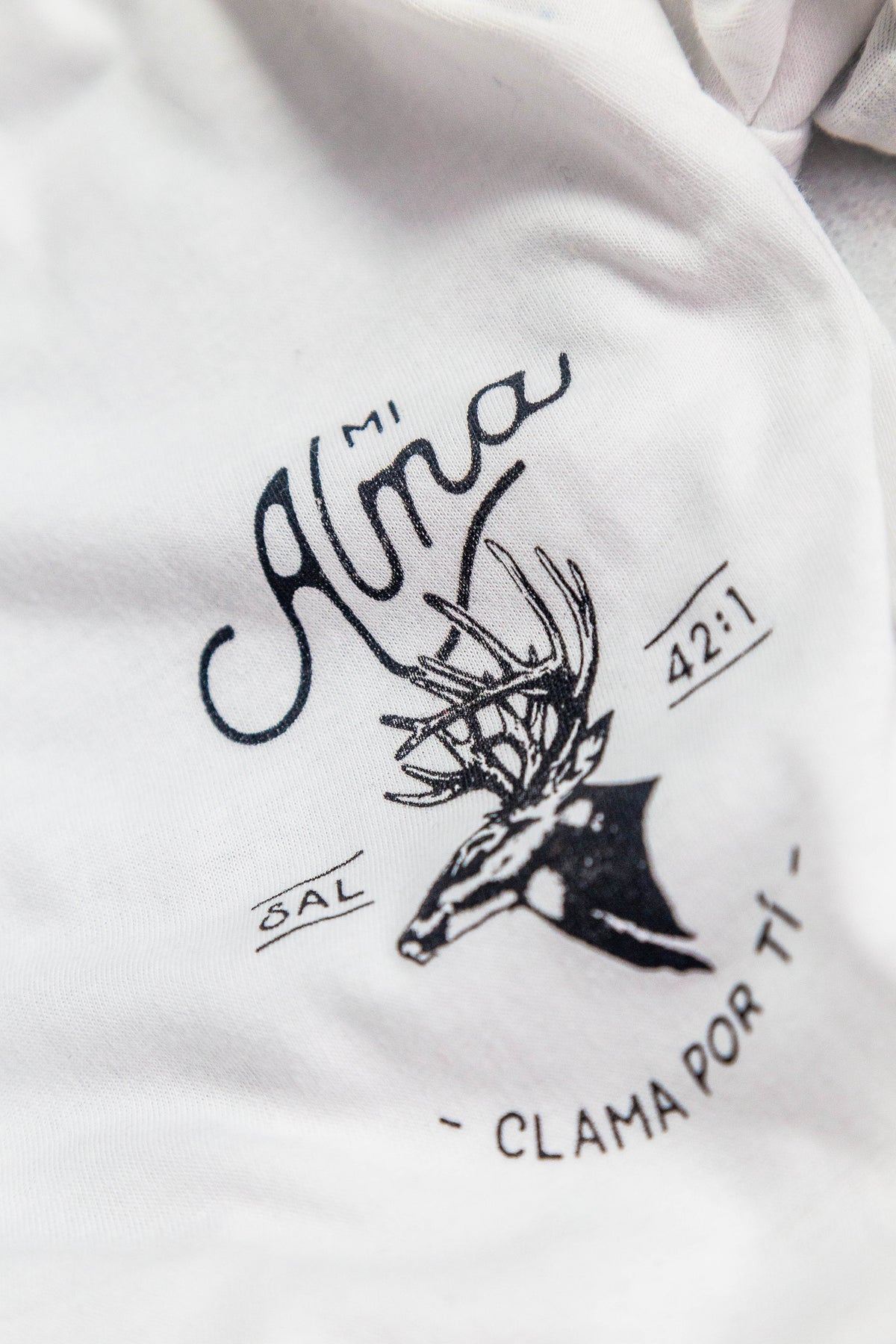 T-shirt Mi alma clama por ti