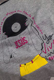T-shirt Jesús es mi Música, mi fuente de inspiración | yo vivo para adorarlo