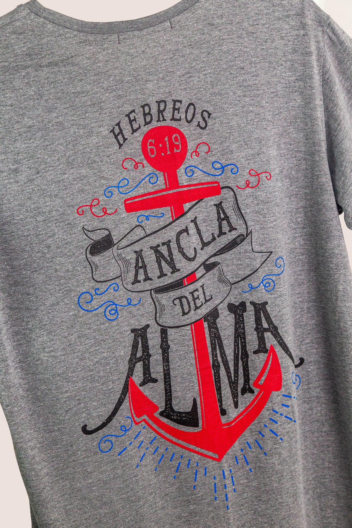 T-shirt Hebreos 6:19 Ancla del Alma